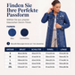 📊 Über 200.000 Verkäufe – Dankeschön mit 50% Rabatt! Damen-Jeansjacke lang im Used-Look mit Rissen