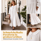 ⌛ Nur solange Vorrat reicht – danach regulärer Preis! Weites langärmliges Maxikleid für Damen mit Taschen