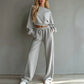 ⏰ Countdown läuft – 50% nur noch 3 Tage! 2-teiliges Set: Sweatshirt und Hose für Damen