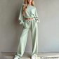 ⏰ Countdown läuft – 50% nur noch 3 Tage! 2-teiliges Set: Sweatshirt und Hose für Damen
