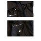 Damen taillierter mittellanger Parka mit Taschen