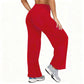 📢📢50%Rabatt!!!🎉✨Damen Yoga-Hose mit hoher Taille & weitem Bein – Bequemer Stretch, figurschmeichelnder Schnitt & vielseitig kombinierbar – Perfekt für Yoga, Sport & Alltag