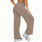 📢📢50%Rabatt!!!🎉✨Damen Yoga-Hose mit hoher Taille & weitem Bein – Bequemer Stretch, figurschmeichelnder Schnitt & vielseitig kombinierbar – Perfekt für Yoga, Sport & Alltag