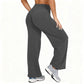 📢📢50%Rabatt!!!🎉✨Damen Yoga-Hose mit hoher Taille & weitem Bein – Bequemer Stretch, figurschmeichelnder Schnitt & vielseitig kombinierbar – Perfekt für Yoga, Sport & Alltag