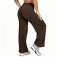 📢📢50%Rabatt!!!🎉✨Damen Yoga-Hose mit hoher Taille & weitem Bein – Bequemer Stretch, figurschmeichelnder Schnitt & vielseitig kombinierbar – Perfekt für Yoga, Sport & Alltag