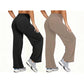 📢📢50%Rabatt!!!🎉✨Damen Yoga-Hose mit hoher Taille & weitem Bein – Bequemer Stretch, figurschmeichelnder Schnitt & vielseitig kombinierbar – Perfekt für Yoga, Sport & Alltag