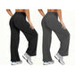 📢📢50%Rabatt!!!🎉✨Damen Yoga-Hose mit hoher Taille & weitem Bein – Bequemer Stretch, figurschmeichelnder Schnitt & vielseitig kombinierbar – Perfekt für Yoga, Sport & Alltag