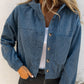 📢📢50%Rabatt!!!🎉✨Damen-Casual-Jacke aus Cord mit Kapuze