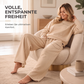 🏆 Verkaufsschlager – jetzt halber Preis! Damen-Set aus Pullover-Sweatshirt und Weithosen