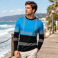 📢📢50%Rabatt!!!🎉✨Herren Vielseitiges Colorblock-Oberteil