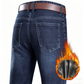 🌟 Der Look, den alle suchen – bei uns 50% günstiger! Gefütterte Gerade Bein Jeans für Herren