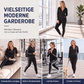📢🎉50 % Rabatt!!!🛍️✨Gestreiftes Damen-Set mit Kapuze und Reißverschluss, bestehend aus Kapuzenpullover und Hose
