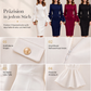 📈 Verkaufshit Nr. 1 – direkt 50%! Elegantes Damen-Bleistiftkleid mit Rundhalsausschnitt
