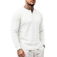 🗣️ 100.000 Leute schwärmen davon – probieren Sie es auch? Herren-Freizeit-Henley-Langarmshirt