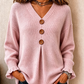 🌟 Der Look, den alle suchen – bei uns 50% günstiger! Damen-Strickpullover mit V-Ausschnitt