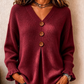🌟 Der Look, den alle suchen – bei uns 50% günstiger! Damen-Strickpullover mit V-Ausschnitt