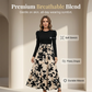 🌸 Blumen-Maxikleid – Komfort & Romantik vereint – Perfekt für alle, die feminine Looks und bequeme Materialien lieben – das Blumenmuster und der A-Linien-Schnitt verleihen dir eine elegante, romantische Ausstrahlung. Jetzt 50% Rabatt!