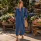 📢📢50% Rabatt!!! 🎉✨ Legeres, locker sitzendes Jeanshemdkleid für Damen