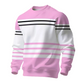 💞 Über 100.000 verkauft – der beliebteste Hit – jetzt zum halben Preis ！Gestreiftes Colorblock-Langarm-Sweatshirt für Herren