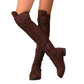 🏃‍♀️ Es wird im Akkord weggeschnappt – zögern Sie nicht! Hohe Schnür-Overknee-Stiefel für Damen
