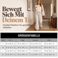 ⌛ Nur solange Vorrat reicht – danach regulärer Preis! Damen-Hosen mit hoher Taille, weitem Bein und Kordelzug