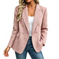 📢📢50%Rabatt!!!🎉✨Zweireihiger Freizeitblazer für Damen