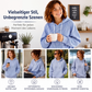 🔔 Letzte 100 Stück – solange der Vorrat reicht! Gestreefter Patchwork-Hoodie für Damen