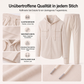 🚀 Nouveauté fraîchement arrivée – -50% pour goûter ! Herren Freizeit Waffelstruktur Kapuzenjacke und Hosen Set