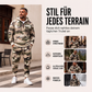 🧨 Le best-seller est de retour – ceux qui ont manqué, foncez ! Warmer Hoodie- und Hosenanzug für Herren mit Camouflage-Muster