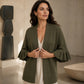 📈 N°1 des ventes – directement à -50% ! Damen-Strickcardigan mit Rüschenärmeln