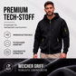 🎪 Lancement + -50% limité = double surprise ! Herren-Cargo-Jacke mit durchgehendem Reißverschluss und Kapuze