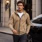 🎪 Lancement + -50% limité = double surprise ! Herren-Cargo-Jacke mit durchgehendem Reißverschluss und Kapuze