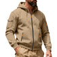 🎪 Lancement + -50% limité = double surprise ! Herren-Cargo-Jacke mit durchgehendem Reißverschluss und Kapuze