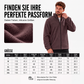 🙌 Taux de réachat de 70% – la qualité parle ! Warme Stehkragen-Reißverschlussjacke für Herren