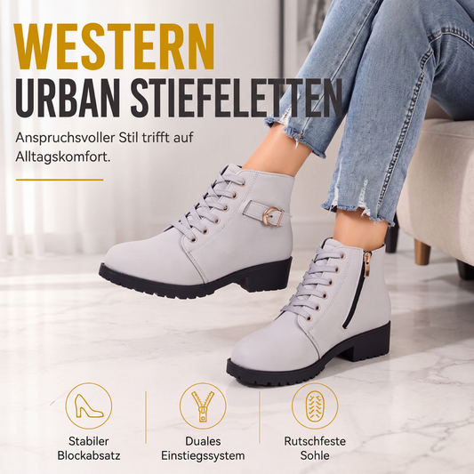 ⌛ Nur solange Vorrat reicht – danach regulärer Preis! Rutschfeste Damen-Ankle-Boots mit Blockabsatz