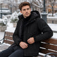 📊 +200.000 ventes – merci avec une remise de -50% ! Winddichte Winter-Shell-Jacke