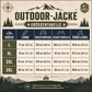 📊 +200.000 ventes – merci avec une remise de -50% ! Winddichte Winter-Shell-Jacke