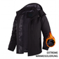 📊 +200.000 ventes – merci avec une remise de -50% ! Winddichte Winter-Shell-Jacke