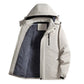 📊 +200.000 ventes – merci avec une remise de -50% ! Winddichte Winter-Shell-Jacke