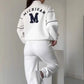 🔁 1000+ avis authentiques – tous excellents ! Lässiges Sweatshirt 2-teiliges Set mit Linie