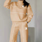 🔁 1000+ avis authentiques – tous excellents ! Lässiges Sweatshirt 2-teiliges Set mit Linie