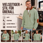 📊 +200.000 ventes – merci avec une remise de -50% ! Herren-Sweatshirt mit Farbblockmuster aus Cord und Halb-Reißverschluss