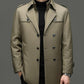 📦 Täglich 500+ Pakete versendet – der Wahnsinn! Herren-Trenchcoat mit abnehmbarem Futter