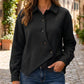 💎✨ Bestseller – Damen-Jacke mit diagonalem Knopfverschluss – bequem