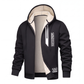🧥 50% Rabatt | Kuschelige Wärme & Kälteschutz – Herren Plüsch-Kapuzenjacke