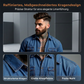 Jeanshemd für Herren, langärmlig, lässige Knopf-Strickjacke