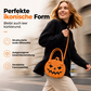 📈 Verkaufshit Nr. 1 – direkt 50%! Niedliche Halloween-Kürbis-Handtasche