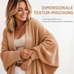 🗣️ 100.000 Leute schwärmen davon – probieren Sie es auch? Weit geschnittene Strickjacke für Damen