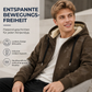 🙌 50% Wiederkaufquote – Qualität überzeugt! Herren Winter Kapuzenjacke mit Reißverschluss und Fleecefutter