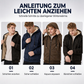🙌 50% Wiederkaufquote – Qualität überzeugt! Herren Winter Kapuzenjacke mit Reißverschluss und Fleecefutter